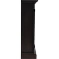 thumbnail image 3 of Hanover Drexel 34 In. Electric Fireplace w/ Enhanced Log Display and Walnut Mantel, 3 of 3
