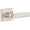 Satin Nickel, variant on Sure-Loc CT107 15 Cortina Single Cylinder Keyed Entry Door Lever Set - Nickel