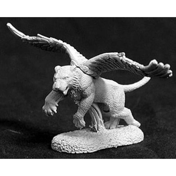 Reaper Miniatures Winged Tiger #02635 Dark Heaven Legends Unpainted Metal Figure