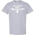thumbnail image 3 of Inktastic Life Behind Bars Mountain Bike T-Shirt, 3 of 5