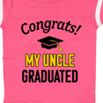 thumbnail image 4 of Inktastic Congrats My Uncle Graduated with Cap Boys or Girls Baby Bodysuit, 4 of 5