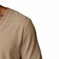 thumbnail image 5 of UQJfacai Long Sleeve Shirts for Men Textured Trendy V Neck T-Shirts Spring Casual Stylish Loose Fit Pullover Tops S-3XL, 5 of 6