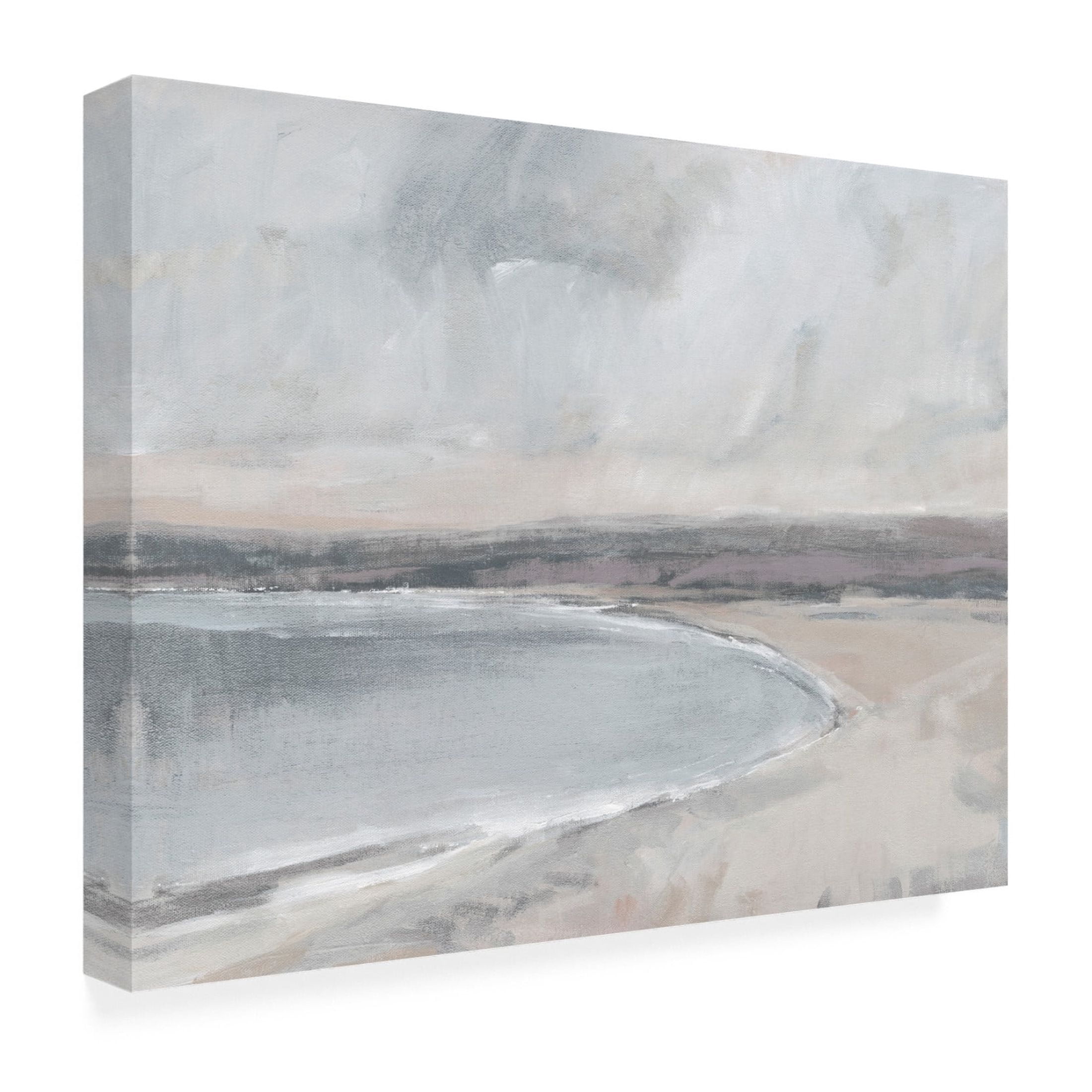 Trademark Fine Art Tim OToole  Lavender Mist Coast II Canvas Wall Art