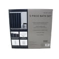thumbnail image 2 of Nueva Spa 5 Piece Bath Set Meriden Navy, 2 of 2