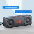 thumbnail image 4 of Latrodar Portable Bluetooth Speakers ,S18 Wireless Bluetooth Speaker Outdoor Portable Subwoofer Radio Small Sound, High Volume Compact Design Long-lasting Up to 55% off, 4 of 4