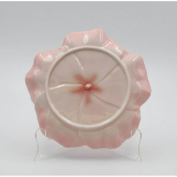 Ceramic Hibiscus Flower Plates Set of 2 8 3/8 inch - Walmart
