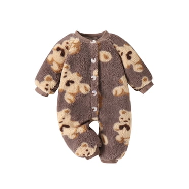 Play Up - Newborn Polar Jumpsuit - Pencil - The Fable Kids Play Up - Newborn Polar Jumpsuit - Pencil - The Fable Kids