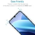 thumbnail image 6 of 1 Pack for Samsung Galaxy A13 5G Screen Protector, Ultra Clear Military-Grade Tempered Glass - Reinforced Edge Durable Smooth Easy to Install Anti-fingerprint Anti-scratch for A13 5G, Clear, 6 of 7