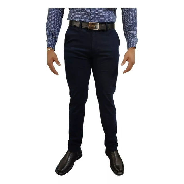 Pantalon Hombre Gabardina John Silver Cintura