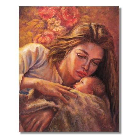 Mother and Newborn Infant Baby Child True Love Wall Picture 8x10 Art Print