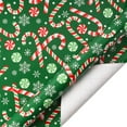 thumbnail image 6 of LaRibbons 30" x 10' Christmas Wrapping Paper Holiday Gift Wrap Kit,  Pink Gingerbread, 6 of 10