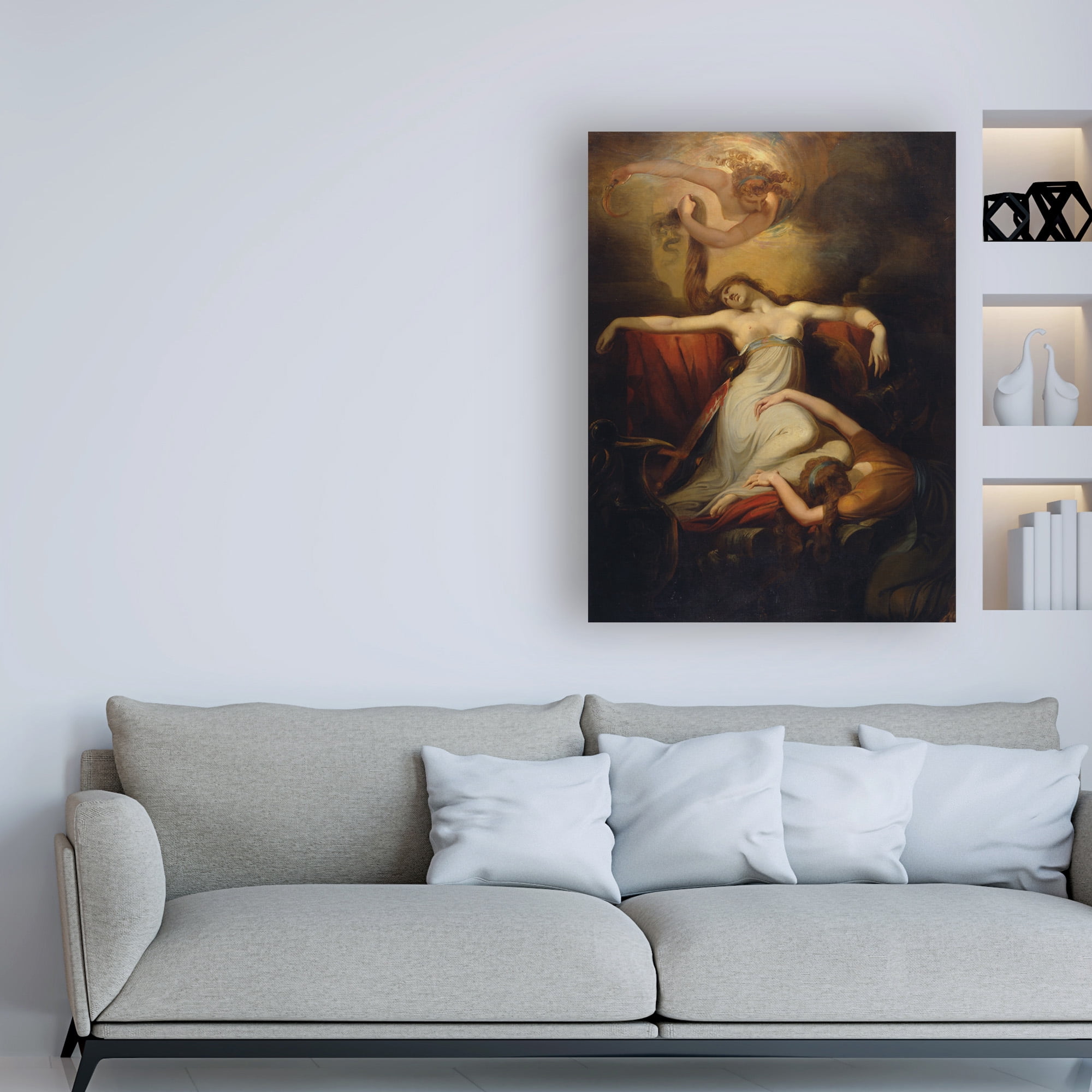 Henry Fuseli 'Dido' Canvas Art