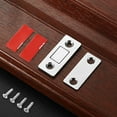 thumbnail image 4 of Boreal Craft Étau de Menuiserie Quincaillerie Boucle Cachée Mince Porte d'Armoire Armoire Mince Acier Inoxydable Loquet de Porte d'Armoire Loquet de Porte Dissimulé Armoire à Tiroirs, 4 of 7