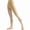 Beige, variant on Medical Compression Pantyhose, 20-30mmHg Graduated Support Tights, Opaque Footless, Waist High ,Varicose Veins, Edema, Flight, DVT,Black,1 Count
