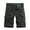Army Green, variant on Turilly Plus Size Shorts for Men Casual Pure Color Outdoors Pocket Beach Work Trouser Cargo Shorts Pant