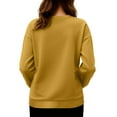 thumbnail image 5 of Riecok Graphic Maternity Sweatshirt Crewneck Pullover Funny Printed Long Sleeve Tops Loose Pregnant Outwear, 5 of 6