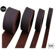 ELW Brown Tooling Leather Straps 1/2" to 4" Wide, 68-72 Inches Long 5/6 oz.