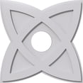 thumbnail image 1 of Ekena Millwork CMP20CM-05000 20 in. OD x 5 in. ID Square Cosmo Architectural Grade PVC Contemporary Ceiling Medallion, 1 of 1