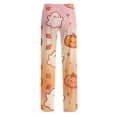 thumbnail image 6 of RUPKUL Ultra-Soft Halloween Pajama Pants Women Thin Comfy Drawstring PJ Pants Womens Lounge Pants Trousers, Earthy Yellow, S, 6 of 6