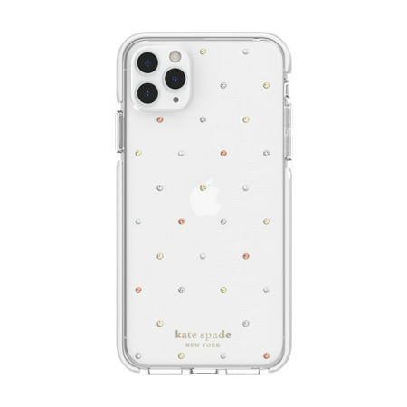 Kate Spade Defensive Hardshell Case Pin Dot Clear for iPhone 11 Pro Max ...