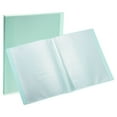 thumbnail image 1 of Unique Bargains 9x12' Binders with Plastic Sleeve, 2Pcs PP 30 Pockets Waterproof File Portfolio Folder Protector, Green, 1 of 5