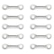 thumbnail image 5 of 10pcs Deck Loops tie Pad Eye Kayak Cubierta Rigging Kit Accesorios, 5 of 6