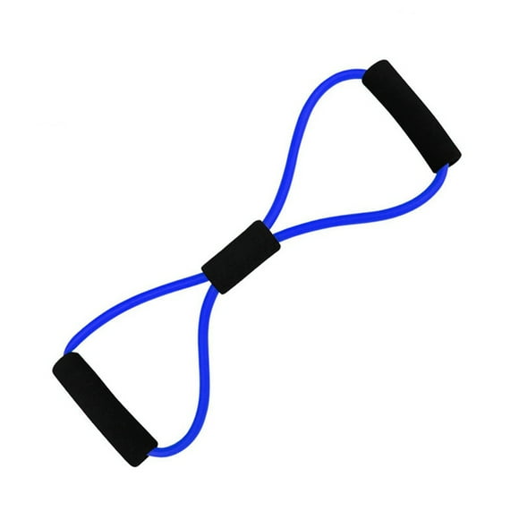 Bangcool Exercise Cord Non Slip 8-shaped Elastic Sport Band Chest Exercise Band