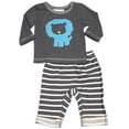 thumbnail image 3 of Pepper Toes - Baby Boys Long Sleeve Turtle Pant Set 30339-3Months (NATURAL), 3 of 3