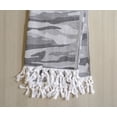 thumbnail image 6 of Brielle Home Camo Turkish Peshtemal Bath and Beach Towel 39 x 70 Green, 6 of 10