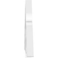 thumbnail image 3 of Ekena Millwork 36"W x 10 1/2"H x 1"P (7/12) Pitch Milton Architectural Grade PVC Gable Pediment, 3 of 5