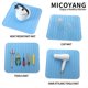 thumbnail image 4 of Alfombrilla de silicona para secar platos MicoYang, azul claro, 2XL, 60 x 45 cm, 4 of 9