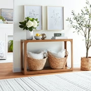 My Texas House Haven Console Table, Warm Brown