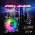 thumbnail image 1 of Cooler Master MF120 12cm DC 12V ARGB Ventilador silencioso PWM de 4 pines para caja de computadora, 1 of 2