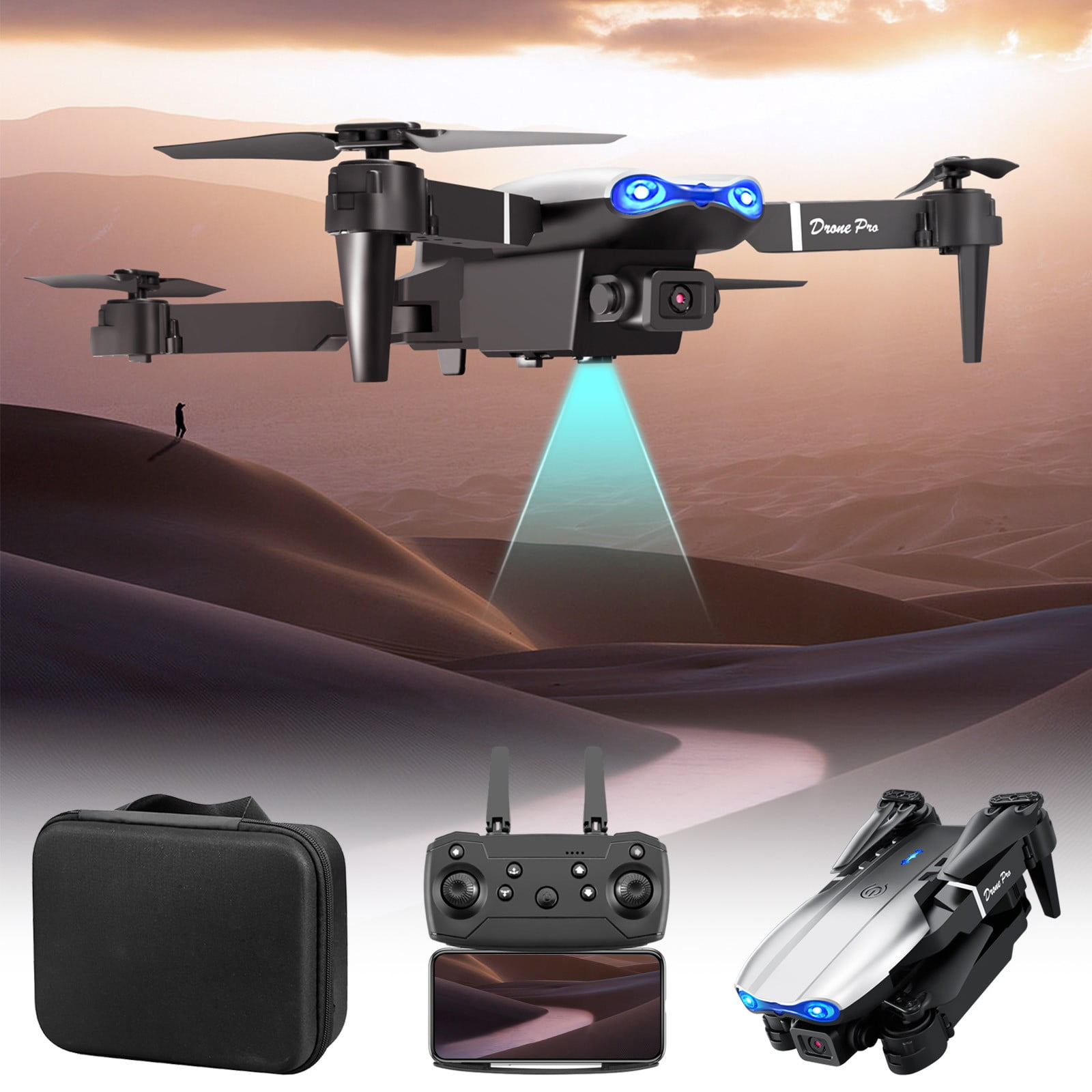 Snaptain Drone SP650 Wifi FPV Drone with 1080P HD Camera