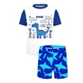 thumbnail image 4 of Fnooota Boys Rash Guard Swimsuits 2 Piece, Fashion Surfing Short Sleeve Kids Bathing Suits Boys'Swimwear Multicolor Size 10-12, 4 of 8