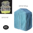 thumbnail image 5 of Multi-sizes Large Bird Cage Cover Sunscreen Warm Dust Cover Winter Pet Bird Parrot Cage Shading Pet Products Bird Supplies (09,as shown), 5 of 7