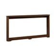 thumbnail image 2 of Kadyn 70.1" Corrugated Texture Console Table, Modern Entryway Table, Console Sofa Table for Living Room, Hallways, Entryways, Walnut, 2 of 9