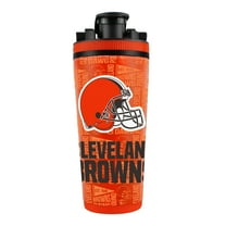 Cleveland Browns 26oz. 4D Stainless Steel Shaker Bottle