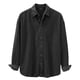 thumbnail image 5 of pstuiky camisas de manga larga para hombre, Camisa informal de pana de color liso con cuello abotonado y manga larga para hombre top de hombre xl, 5 of 7