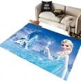 thumbnail image 1 of Ice And Snow World Carpet, Bedroom, Princess, Bedside, Elsa Floor Mat, Very Suitable For Living Room, Large Dining Room-QQ, 1 of 2
