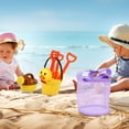 thumbnail image 3 of EeaseCA 1Pc Large Beach Pouches Mesh Toys Storage Bag Breathable Seashell Storage Bag, 3 of 8