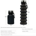 thumbnail image 5 of 550ml folding cup sports travel mug foldable telescopic silicone water bottle outdok806, 5 of 7
