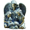 thumbnail image 3 of Roman Angel with Children Outdoor Garden Statue - 15.5" - Gray and Bronze, 3 of 4