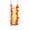 C002- Style B, variant on Spooky Halloween Decorations, Fall Outdoor Decorations for Porch, Ghost Outdoor Decor, Halloween Porch Decorations, 71X16 in Lighted Ghost on Maple Leaf Wrapped Swing, 1Pc Large