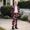 thumbnail image 6 of Whosucclay Little Cow Heart Boys Suit, Polyester Boys Suit Set for Party Performance Wedding, Adjustable Elastic Waist Anti Wrinkle Anti Deform, 6 of 10
