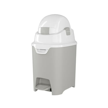 Foundations Premium Hands-Free Small Diaper Pail