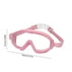 thumbnail image 3 of Swimming Goggles Large Frame | Anti-Fog UV Protection Silicone Strap | Adjustable Comfortable Fit | Macaron Colors Blue Pink Mint Multicolor | 14x6cm | With Storage Box, 3 of 6