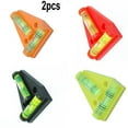 thumbnail image 4 of GLFSIL 2PcsTwo Way T-Shape Mini Leveller Bubble Spirit Level for Pictures TV\'s Caravans, 4 of 5