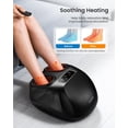 thumbnail image 4 of RENPHO Shiatsu Foot Massager with Remote, Foot Massager Machine with Heat, Relieve Plantar Fasciitis and Tired Muscles,  Mothers Day Gift for Mom Women, Fits Men feet Size up to 14, 4 of 10
