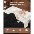 thumbnail image 6 of Heated Throw Blanket with Thick Tufted Cable Pattern, 10 Heating Levels and 10 Time Settings with Intelligent Temperature Control, Machine Washable, Fast Heating (5 Sizes, 6 Colors), 6 of 6